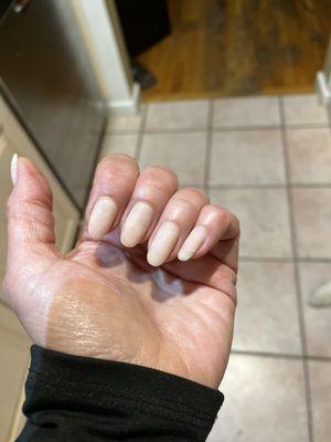 Dream world layered with funny bunny gel refill