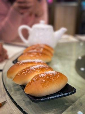 baked coconut cocktail buns