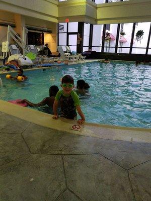 Pool at the Marriott is always clean and at the perfect temperature.