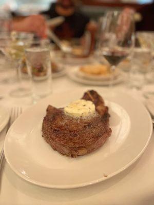 Bone Bone-In Delmonico with Black Truffle Butter Photo taken October 16, 2021 by @pimchanyum