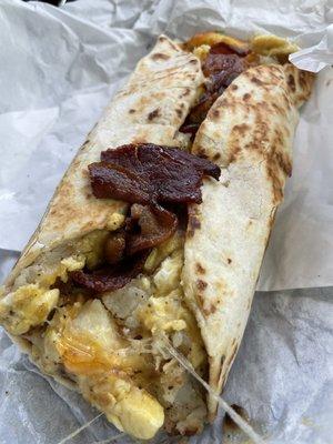 MYO breakfast burrito