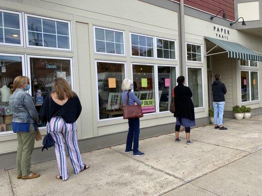 Long line storefront