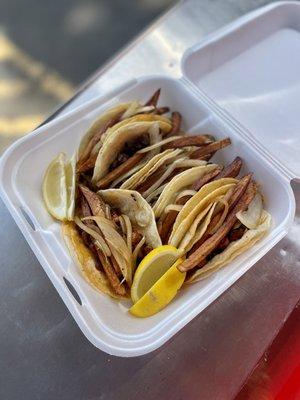 Beef taco with potatoes!