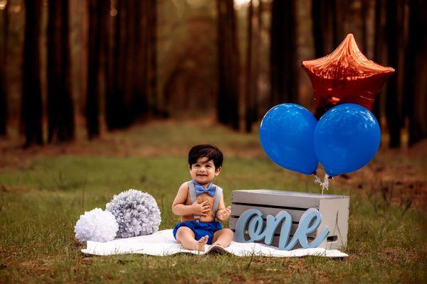 i brought the balloons, outfit and props by Kelley.