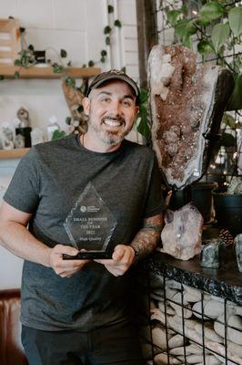 Brock Binder Owner of High Quality, Small Business Award 2022