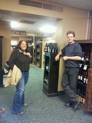 Greg, the awesome owner of Downtown Fine Spirits and Wines, describes his plans for the shop.