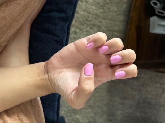 Gel manicure