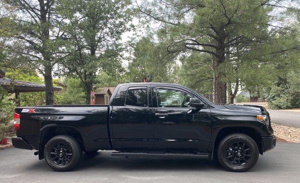 Husband is thoroughly thrilled with his Tundra ~