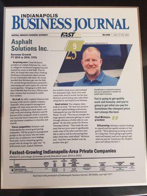 Chad McIntyre, President/Owner of Asphalt Solutions