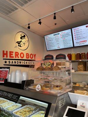 Interior of Hero Boy