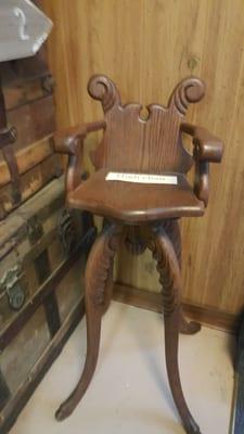 Old high chair