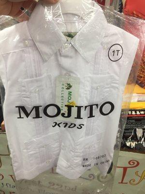 Toddler Guayabera.