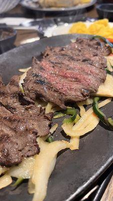 Steak fajitas