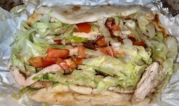 Grilled Chicken Gyro