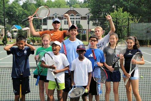 Fun on the courts