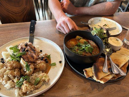 Lamb Curry & cauliflower