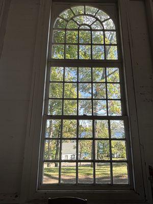 View from the chapel