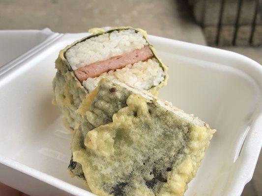 Tempura Spam Musubi