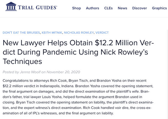 https://www.trialguides.com/blogs/news/new-lawyer-helps-obtain-12-2-million-verdict-during-pandemic-using-nick-rowley-s-techn...