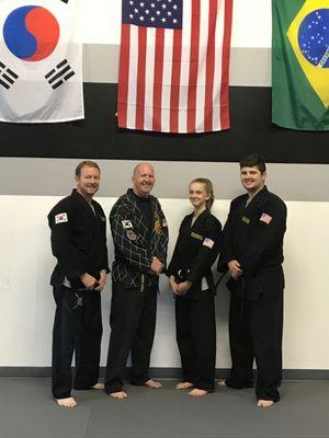 Hapkido Black Belts and Assistant Instructors