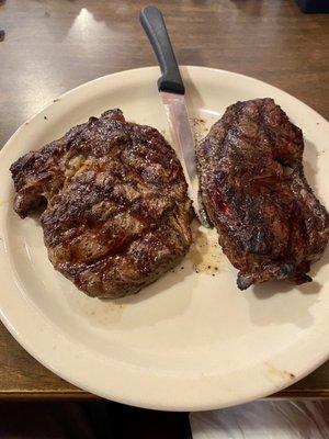 Two ribeyes (à la carte)