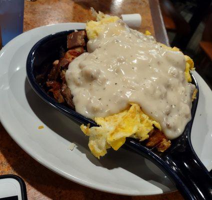 breakfast #2 gravy skillet