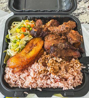 Jerk Chicken lunch