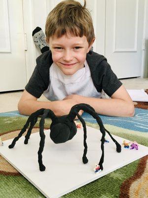 Giant Spider sculpture inspired by the art of Louise Bourgois