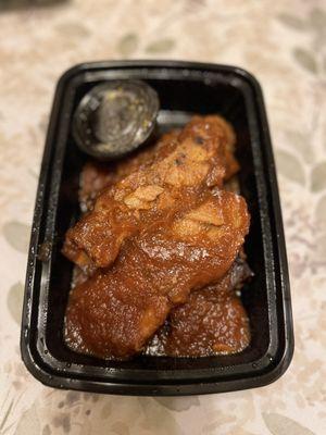 Fried pork short rib