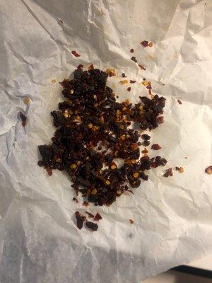 Jerky or crumbs of jerky?