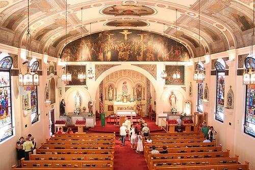 Little Italy's historic church