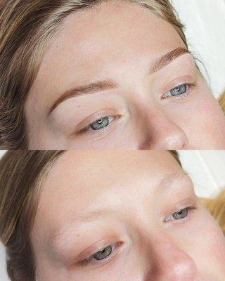 eyebrow lamination henna