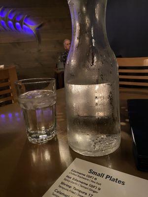 Carafe of water