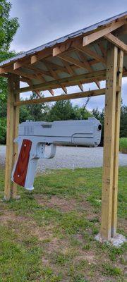 Distinguished Pistol Outdoor Shooting Range