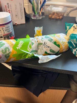 Put 30 stickers and labeled my sub wrong