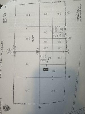 VACANT LAND FOR SALE
 HINKLEY, CALIFORNIA
 5 ACRES
 $30,000.00