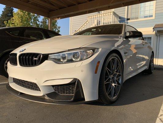 One unique M4 with the competition package