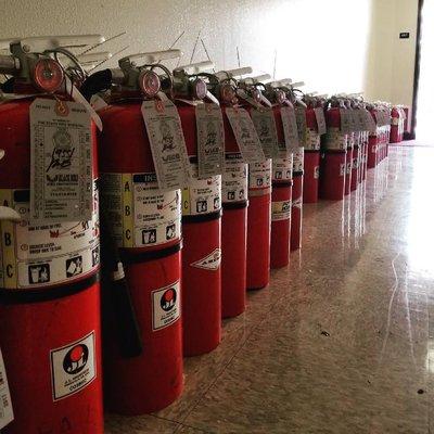 Annual Fire Extinguisher Service, Certification and Sales.