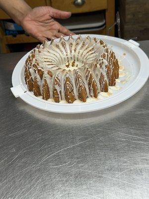 Tennessee Whiskey Sweet Potato Pound Cake