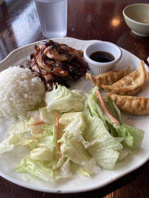 NEW! Lunch Special-Chicken and Gyoza