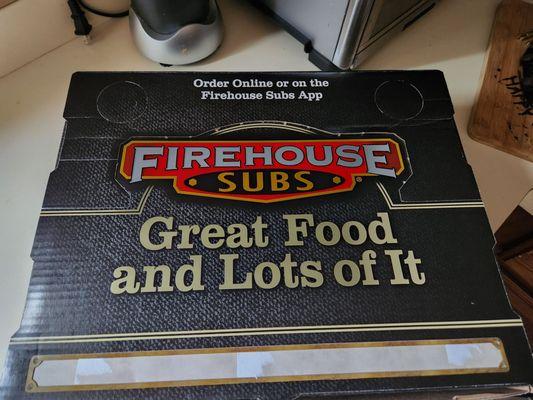 Firehouse subs was extremely pleasant from ordering to helping my daughter walk everything to the car!