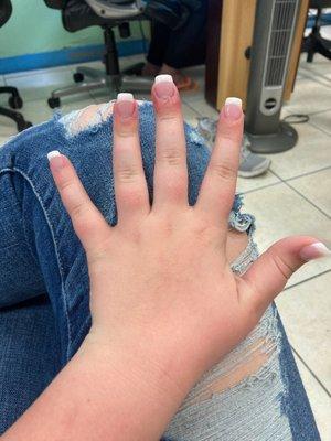 They did an amazing Job in my French manicure!