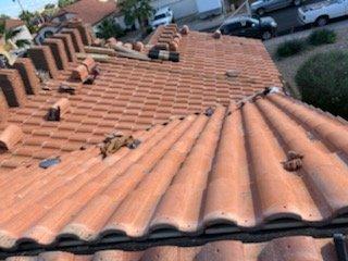 Tile Roof Replacement.