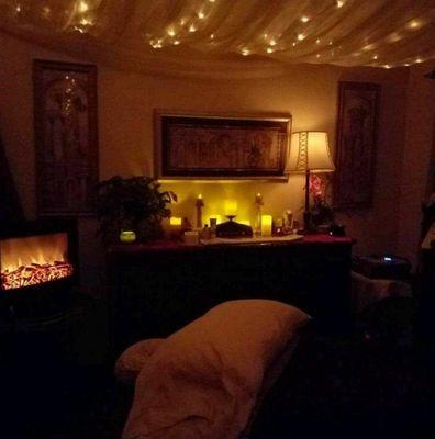 The "Zen Den" Therapy room.