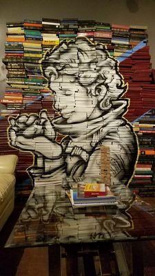 Amazing book art