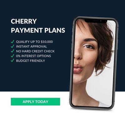 Cherry financing available now!