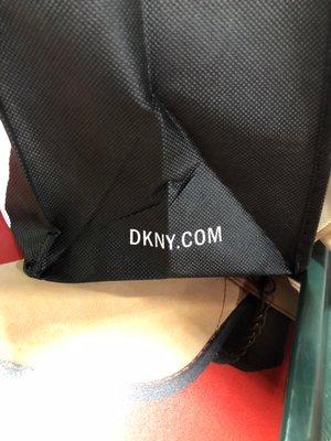 Free and reusable DKNY shopping bag with every purchase!