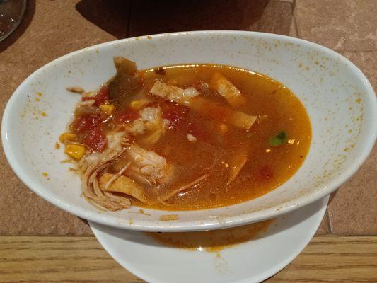 Chicken tortilla soup