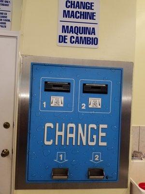 Dual Change Machines