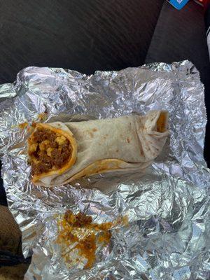 sad burrito